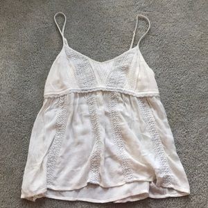 Cute american eagle flowy tank top